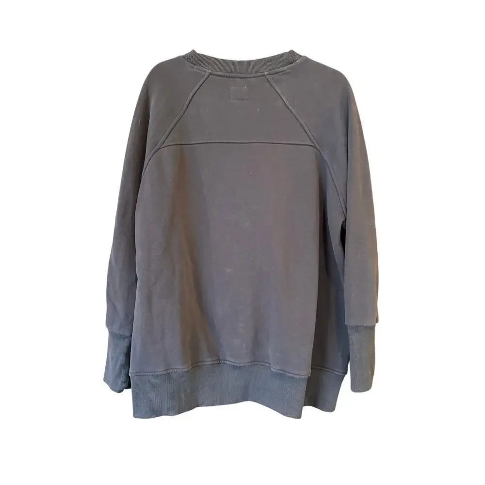 ALLFENIX Cult Australian Pilateswear Grey Basecamp Sweatshirt Women's Size XL